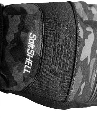 Превью Горнолыжная одежда со скидкой Перчатки горнолыжные REUSCH Kondor R-Tex Xt Junior Dark Camo/Black